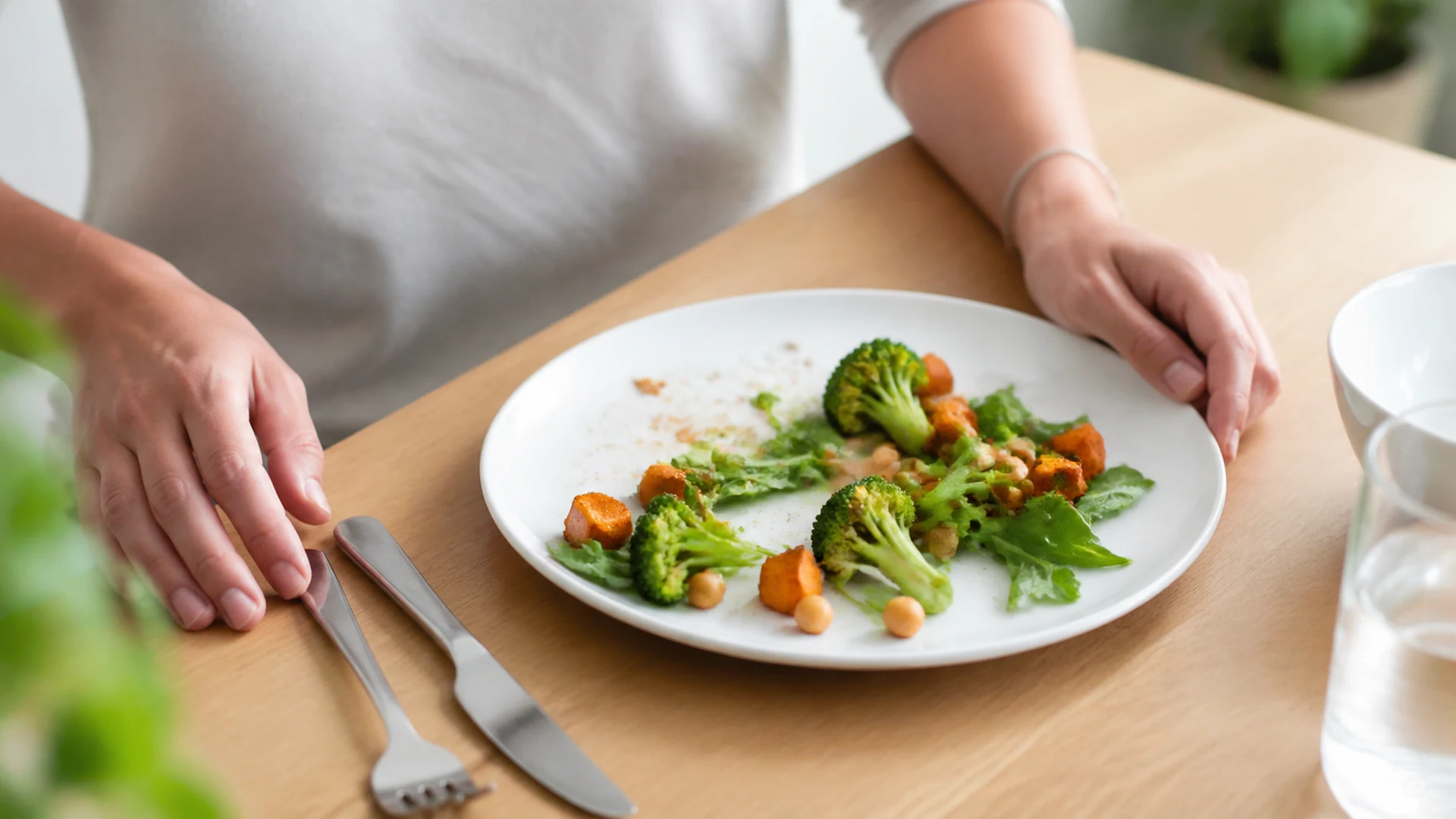 Couverts poses assiette