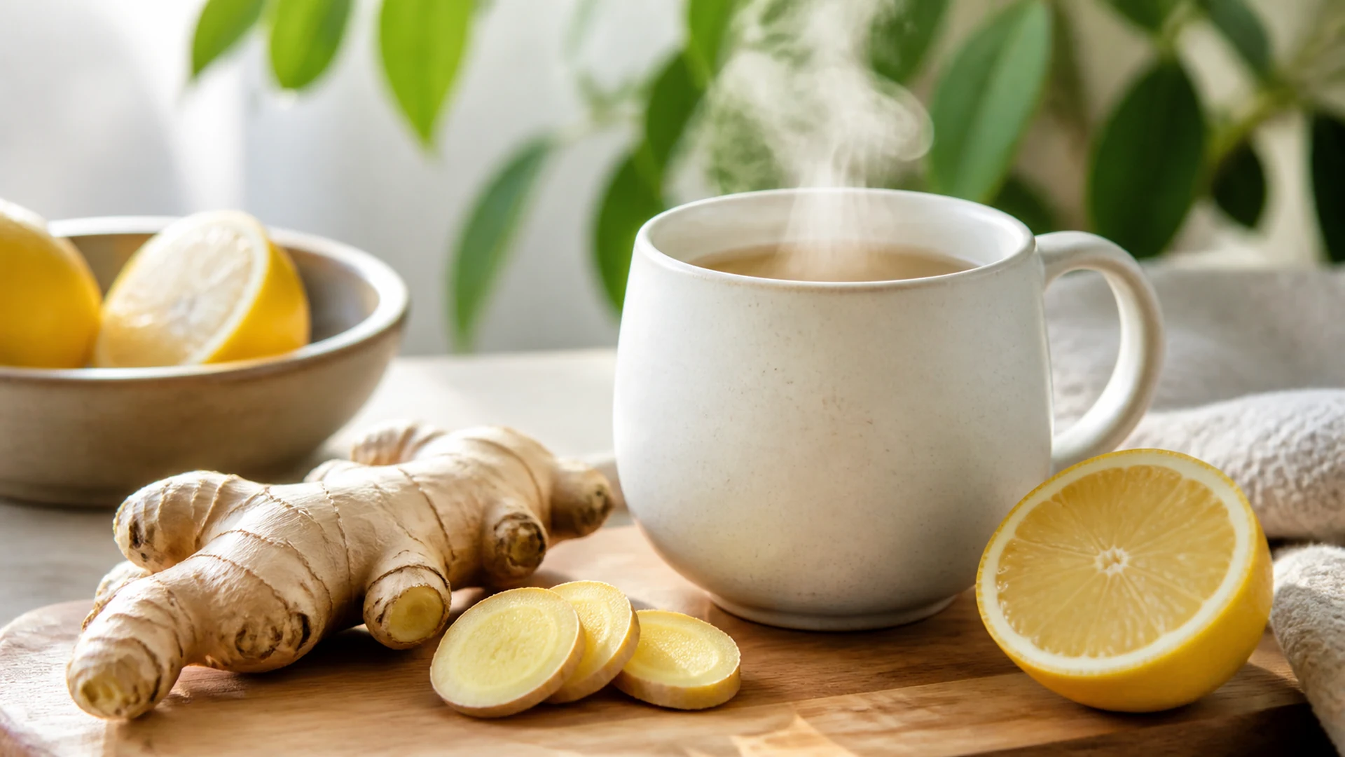 Infusion gingembre citron